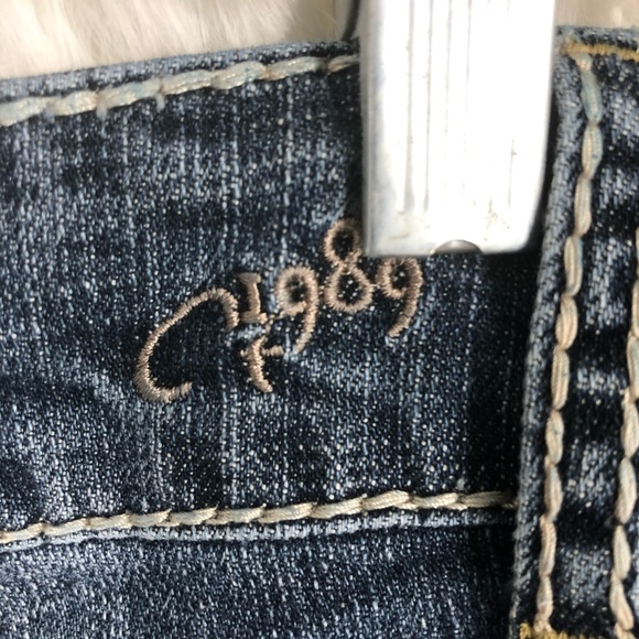 C’est Toi Jeans Plus Size 20 w/Bold Stitching and Spandex Stretch - Picture 6 of 7